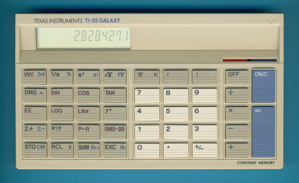Texas Instruments TI35 GALAXY IT History Society